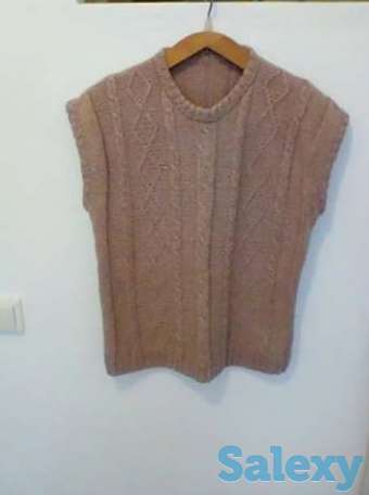 Новый Жилет чистая шерсть, фотография 1