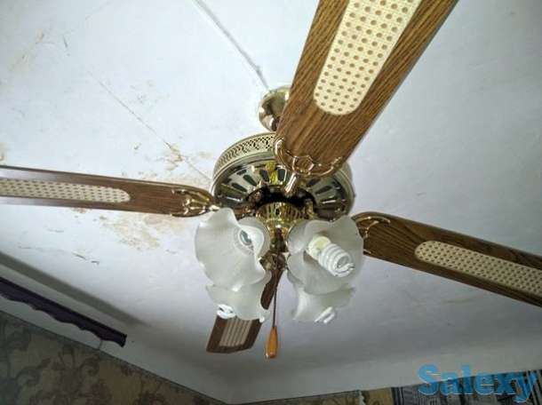 Люстра - вентилятор, фотография 1