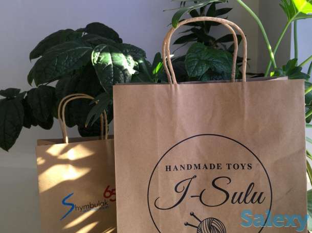 Бумажные  и крафтовые пакеты с логотипом, фотография 15