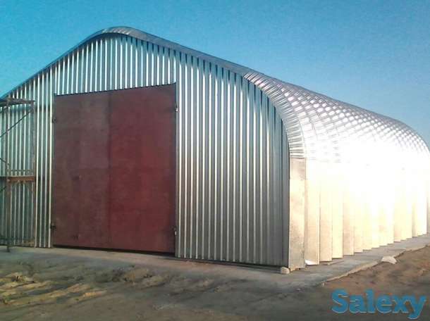 Сборно-разборные ангары, Склады, Цех, СТО, Хранилище, фотография 5
