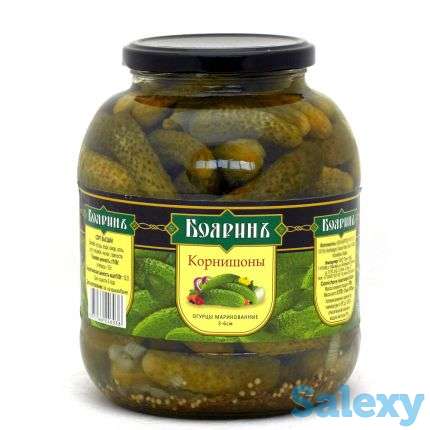 Корнишоны маринованные с/б, ж/б 1-4 см/ 3-6 см/, фотография 7