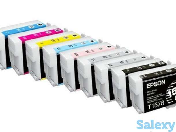 Комплект оригинальных картриджей для epson stylus photo r3000, фотография 1