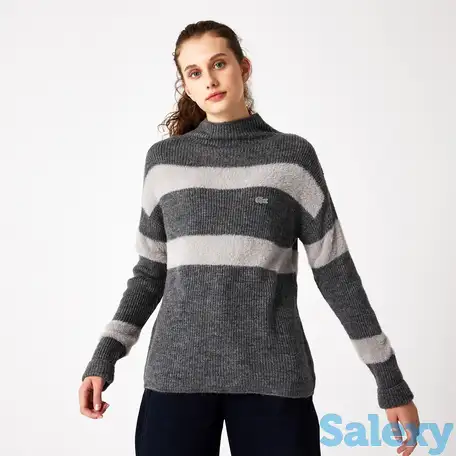 Женский свитер lacoste в полоску, фотография 1