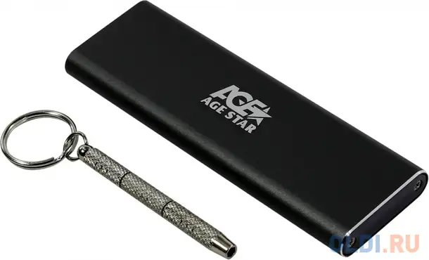 Внешний корпус ssd agestar 3ubnf2c m2 ngff 2280 b-key usb 3.1, фотография 1