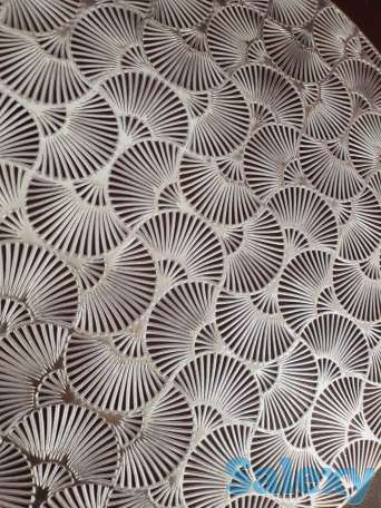 Подтарельники под золото и серебро, качественный материал, ракушки, фотография 2