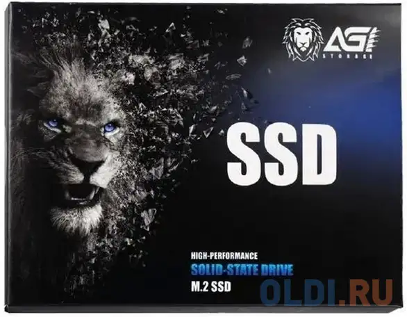 Agi ssd m.2 1tb ai198 client ssd pcie gen3x4 with nvme, фотография 1