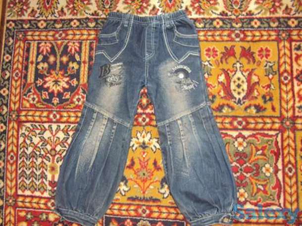 Утепленные джинсы 5-6 лет, фотография 1