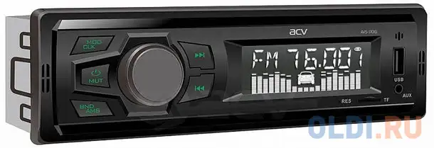 Автомагнитола acv avs-1701g 1din 4x25вт, фотография 1