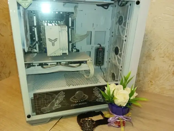 Игровой компьютерный блок Core i7 DDR4 16Gb 2666 MHz RX 580 8GB ssd 512, фотография 5