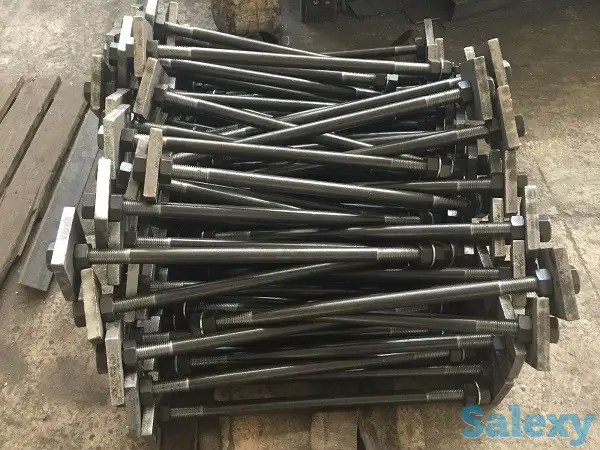 Болт анкерный с анкерной плитой ГОСТ, фотография 1