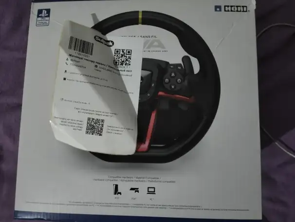 игровой руль PS Hori, фотография 4