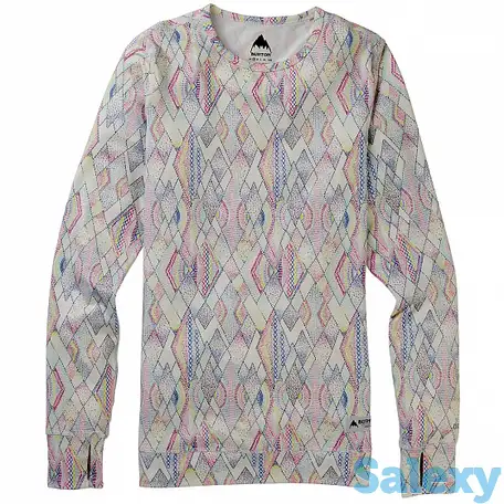 Термокофта burton 19-20 wb mdwt crew diamond dot, фотография 1