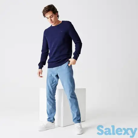 Мужские брюки lacoste slim fit, фотография 1