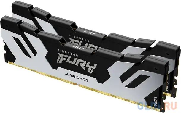 Оперативная память для компьютера kingston fury renegade dimm 32gb ddr5 6000, фотография 1