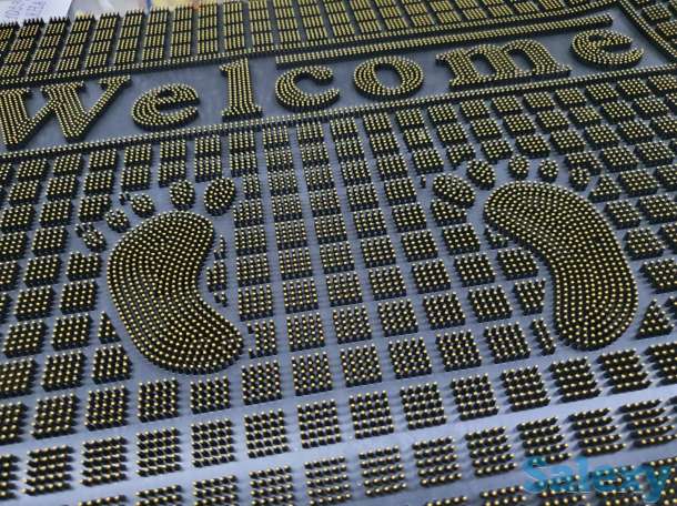 Коврик резиновый придверный 40 см на 90 см Премиум, фотография 3