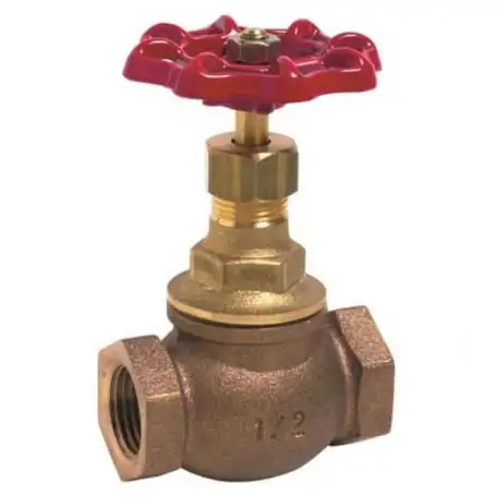 Вентиль запорный бронзовый, L 10-300 мм, Маркировка: 15б3р..., Давление: Ру16; Ру10; Ру20..., фотография 1