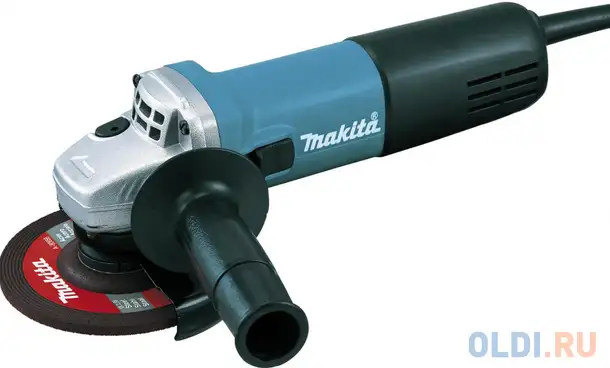 Углошлифовальная машина makita 9557hn 115 мм 840 вт, фотография 1