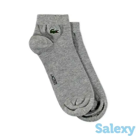 Короткие спортивные носки lacoste unisex, фотография 1