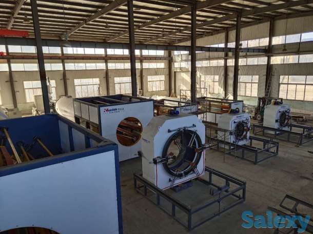 Оборудование для производства труб-оболочек ПЭ для ППУ изоляции HUASHIDA, фотография 1