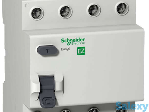 Дифференциальный выключатель Schneider Electric (УЗО) EASY 9 4P 40A 30мА АС 4,5 кА, фотография 1
