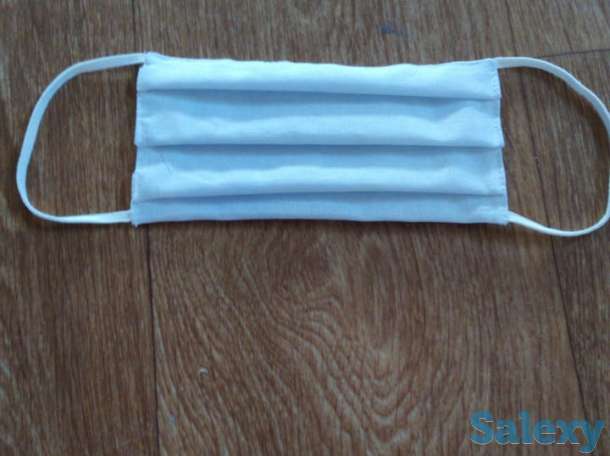 Продам маски многоразовые хб, спанбонд и резинки 3мм, фотография 2