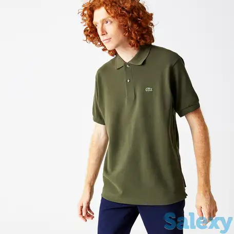 Мужское поло lacoste l1212 classic fit, фотография 1