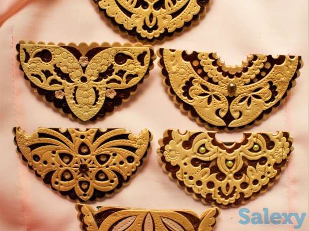 Заколки для волос из бересты, фотография 3