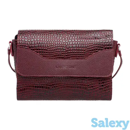 Женская сумка kidney burgundy, фотография 1