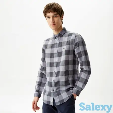 Мужская рубашка lacoste slim fit, фотография 1