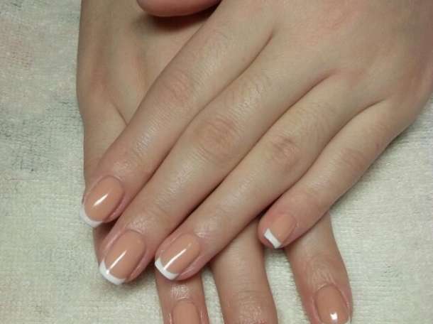 Маникюр, гелевое покрытие ногтей, фотография 4