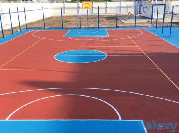 тартановое покрытие с монтажом, фотография 2