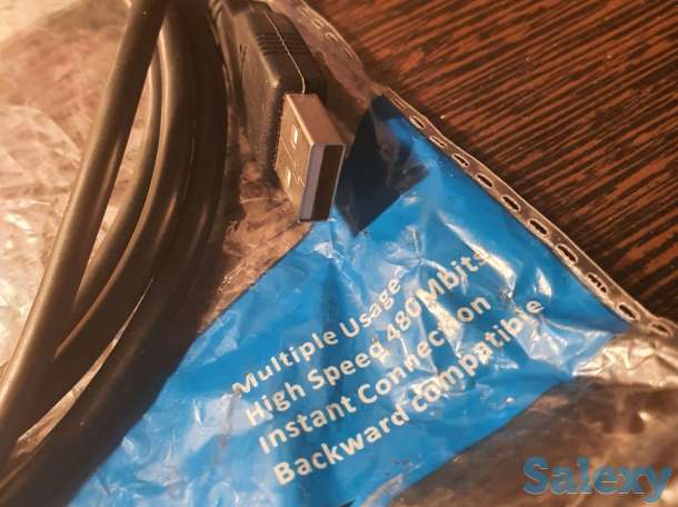 Кабель шнур USB удлинитель, 2.0, 30V, 2 метра, фотография 2