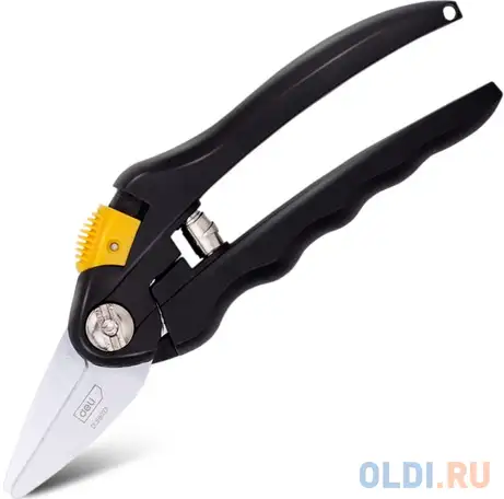 Секатор deli dl580101 размер 200 мм. макс диаметр резки 10 мм., фотография 1