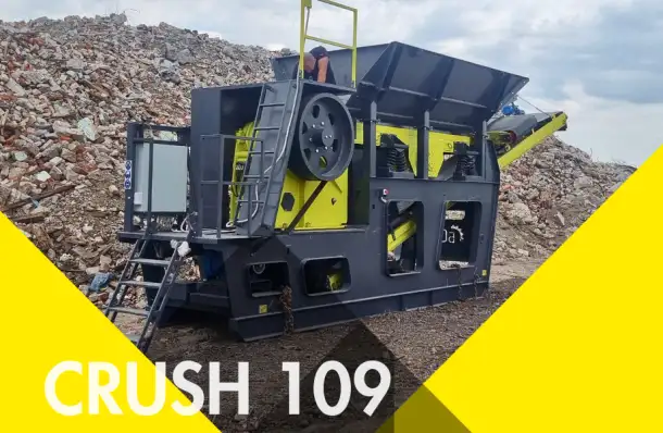 Мобильная дробилка для бетона SKREEN-109, фотография 7