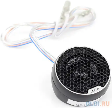 Колонки автомобильные acv tws-13 60вт 91дб 4ом 2.6см (1дюйм) (ком.:2кол.) твитер, фотография 1