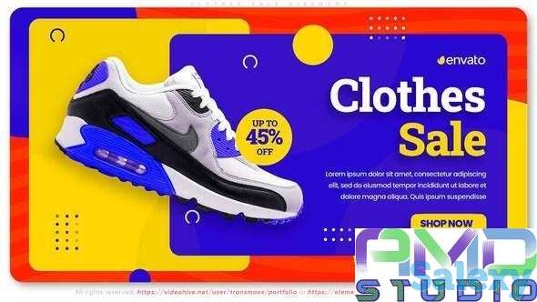 Видеоролик для проведения скидок, акций и распродаж заказать. (SALES_7), фотография 1