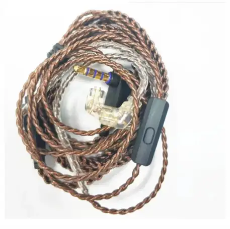 Провод IEM KZ Eerphone 3.5 на QDC 0,75  MIC, фотография 1