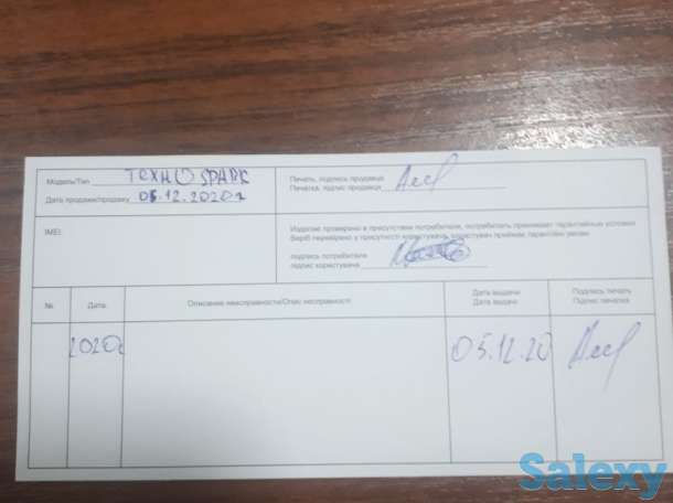 Spark techno 5, фотография 1