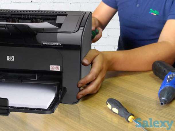 Ремонт компьютер, ноутбук, принтер, прошивка цветной принтер Установка программы и антивирус заправка картриджей, фотография 1