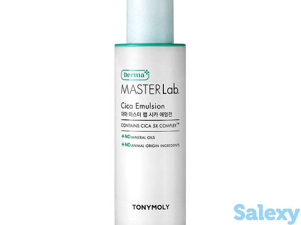 Эмульсия для лица tony moly derma master lab. cica emulsion, фотография 1