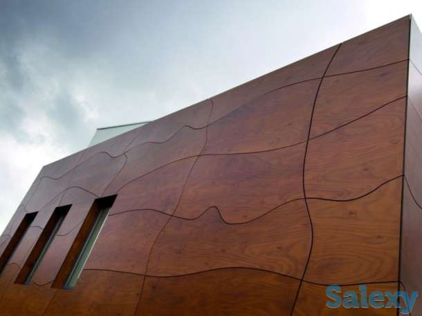 облицовка сдания, фасадные панели, HPL панели, фиброцементные, фотография 1