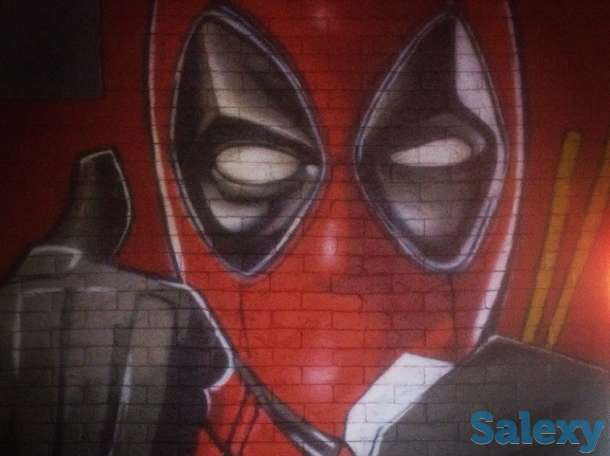 Граффити, роспись стен, декор, арт, фотография 11