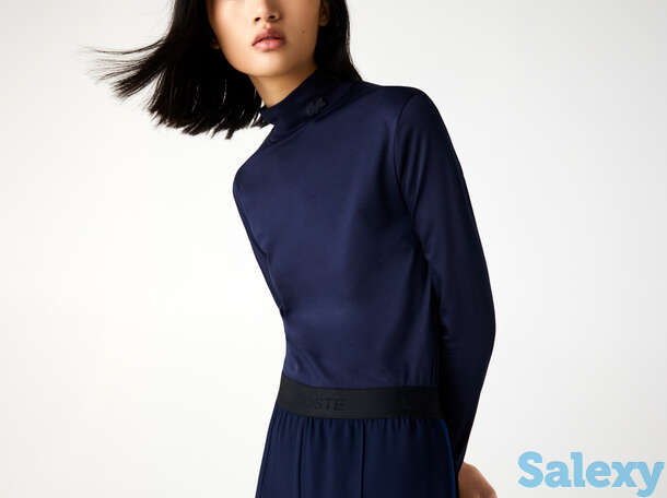 Женская хлопковая водолазка lacoste, фотография 1