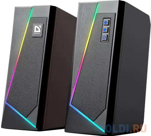 Акустическая система 2.0 solar bt/light 65103 defender, фотография 1