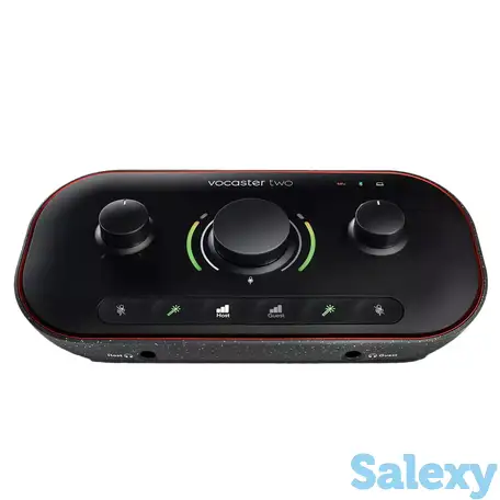 Внешняя студийная звуковая карта focusrite vocaster two, фотография 2