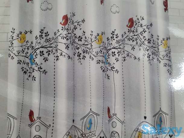 Стильные Шторки для душа и ванны, Турция Разные Цветы Смотри фото, фотография 9