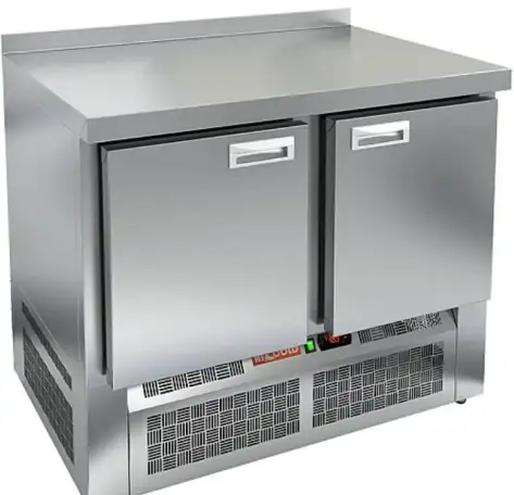 Морозильный стол HICOLD SNE 11BT на заказ предназначен для раскатки теста и обработки ингредиентов для приготовления, фотография 1
