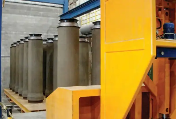 Оборудование для производства бетонных труб VIHY Mastermatic, HawkeyePedershaab., фотография 5