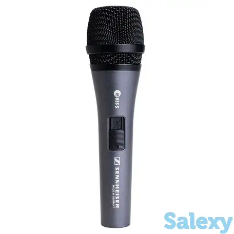Динамический вокальный микрофон sennheiser e 835-s, фотография 1