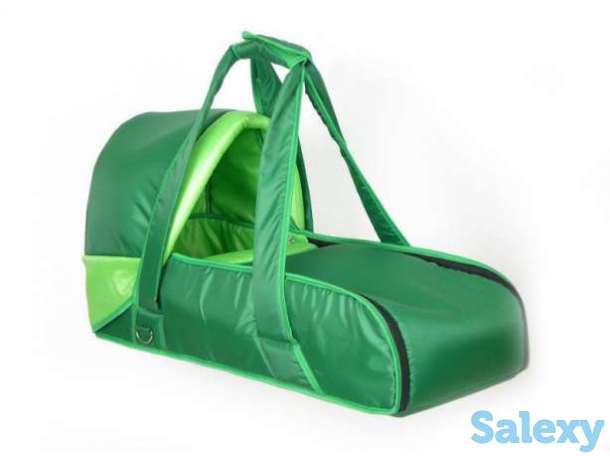 Люлька-кокон Фея, переносная Зеленая, фотография 1